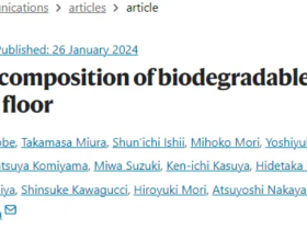 世界上第一次证明:生物降解塑料在深海中也能被降解